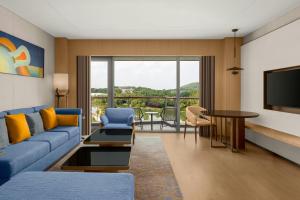 Et opholdsområde på Le Méridien Shanghai Sheshan