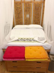Posteľ alebo postele v izbe v ubytovaní CasaBlanca Apartment
