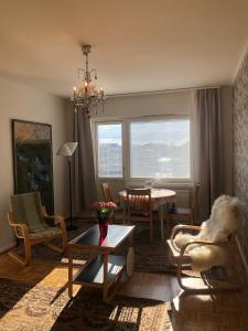 Khu vực ghế ngồi tại Savonniemen loma-asunto