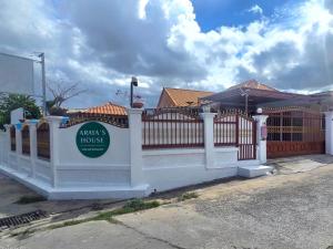 Bygningen som pensionatet ligger i