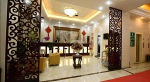 Posezení v ubytování GreenTree Inn Anhui Hefei Tongda Road Wanhuan Shopping Plaza Business Hotel