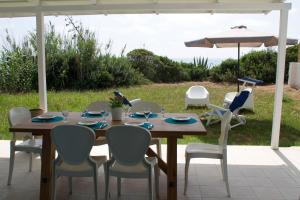 Vonkajšia záhrada v ubytovaní Villa Porto Ulisse