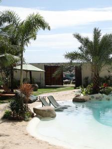 Swimmingpoolen hos eller tæt på Chon's Dock Homestay & Apartment - Free Outdoor Pool