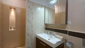 Koupelna v ubytování Galerius Golden Beach Apartment