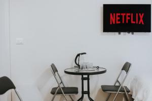 Et tv og/eller underholdning på Villa Reve de Tirana