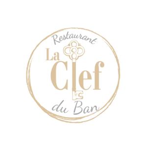 een logo voor een restaurant la chef als la baran bij La clef du ban in Ban-sur-Meurthe-Clefcy