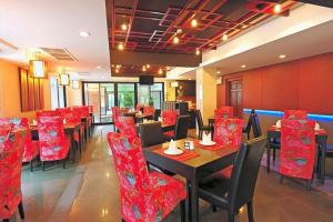 Et opholdsområde på Bonito Chinos Hotel