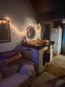 Køkken eller tekøkken på Šumska kuća Atina - Devojački Bunar