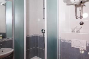 Koupelna v ubytování Rooms Vesna