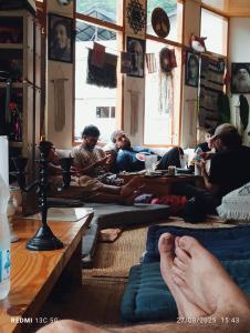 Gæster der bor på Buddha house 2