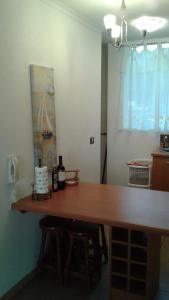 Η κουζίνα ή μικρή κουζίνα στο Quilén Apartment