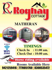 Chứng chỉ, giải thưởng, bảng hiệu hoặc các tài liệu khác trưng bày tại ROGHAY COTTAGE