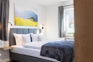 Postel nebo postele na pokoji v ubytování Heu22 Winterruhe + 15 fotografií