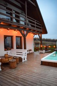 Swimmingpoolen hos eller tæt på Siedlisko nad Cisowcem