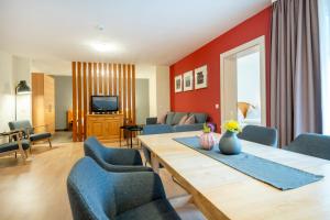 Et tv og/eller underholdning på Arkadia Apartments