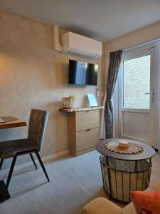 Et tv og/eller underholdning på Zandkasteel Domburg