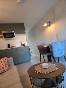 Køkken eller tekøkken på Zandkasteel Domburg