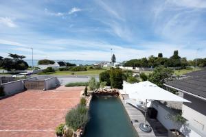 Naturlandskabet i nærheden af pensionatet