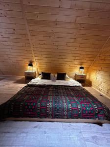 Postel nebo postele na pokoji v ubytování Міні Готель SPA Excellent Family + 43 fotografií