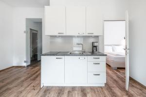 Køkken eller tekøkken på Club Alpenresidenz Gastein