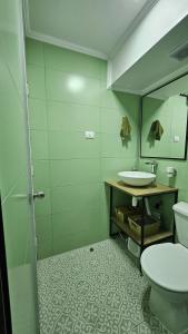 Koupelna v ubytování Departamento Costanera del Mar + 8 fotografií