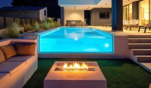 Bazén v ubytování Villa 1 nebo v jeho okolí