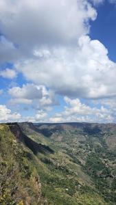 Naturlandskabet i nærheden af feriehuset