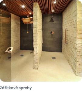 Et badeværelse på Wellness Apartmán DAVID - Jasná VIA Demënová