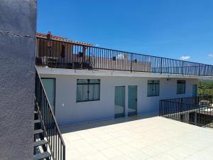 Ban công/sân hiên tại Flat por do Sol