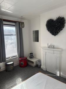 En eller flere senge i et værelse på Hockham