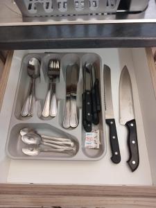 Køkken eller tekøkken på Karoo-Hart