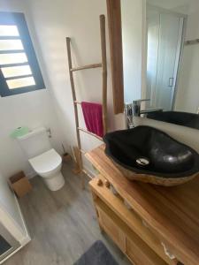 Koupelna v ubytování Chez Sylvie et Philippe