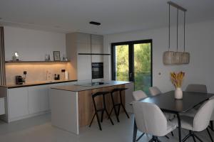 Køkken eller tekøkken på Primosten Resort Sunhill P1-S5