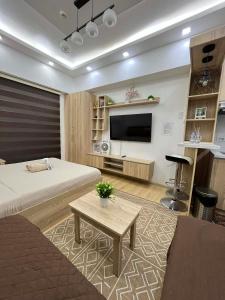 Et tv og/eller underholdning på Cebu Stay Rental - Sunvida Tower Residences