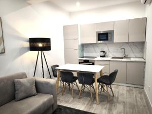 Nhà bếp/bếp nhỏ tại Apartmán