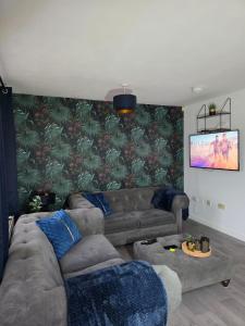 Et opholdsområde på Parkway Court - Two bedroom, two bathroom open plan apartment