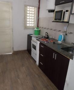 Køkken eller tekøkken på Lucrecia