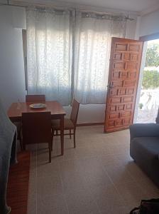 Et opholdsområde på El Rincón del Sotillo beach