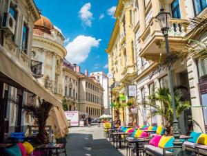 Bygningen som hotellet ligger i