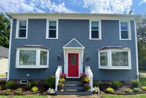 Bygningen som lejligheden ligger i