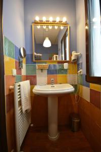 Ein Badezimmer in der Unterkunft Hotel Casa de los Azulejos