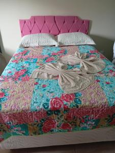 Postel nebo postele na pokoji v ubytování Casa Alto Padrão px ao Centro