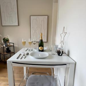 Nápoje v ubytování Apartment im Zentrum St Gallen