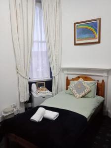 Giường trong phòng chung tại The limes B&B