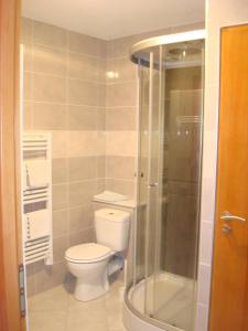 Koupelna v ubytování La Loge du Billat