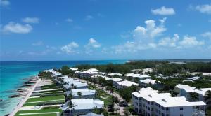 an aerial view of a resort on the beach at 2 BDM, 2 Bath - Bimini Bay Resort in Bailey Town