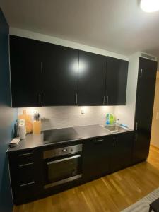 Kuchyň nebo kuchyňský kout v ubytování View & Ro -Modern Apartment + 1 fotografie