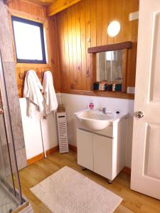 Et badeværelse på Cabaña