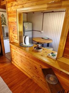 Køkken eller tekøkken på Cabaña