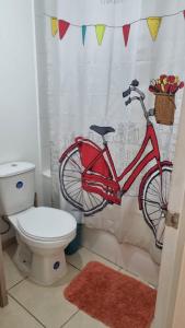 Koupelna v ubytování Condominio Bordemar Las Cruces